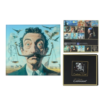 Podkładka szklana - inspirowana malarstwem  S. Dali (CARMANI)