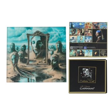 Podkładka szklana - inspirowana malarstwem  S. Dali (CARMANI)