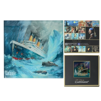 Podkładka szklana - Titanic (CARMANI)