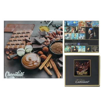 Podkładka szklana -  Kocham czekoladę (CARMANI)