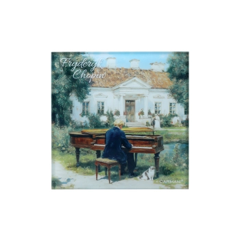 Podkładka szklana - F. Chopin (CARMANI)