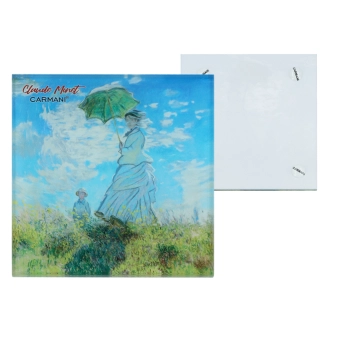 Podkładka szklana - C. Monet, Kobieta z parasolem (CARMANI)