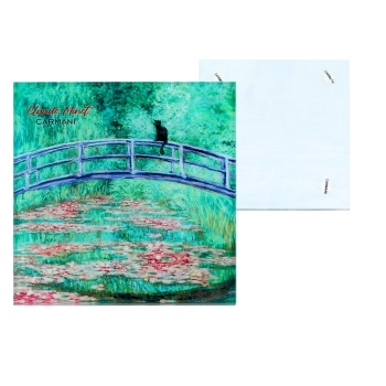 Podkładka szklana - C. Monet, Most nad stawem (CARMANI)