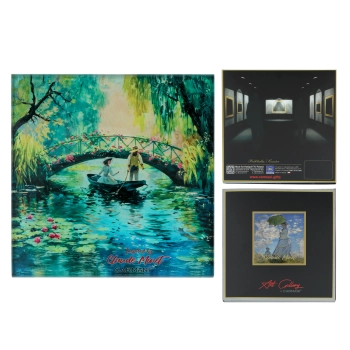 Podkładka szklana - inspirowana malarstwem C. Monet (CARMANI)