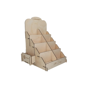 Kpl. 40 podkładek szklanych w display - A. Gaudi i P. Rodriguez (CARMANI)