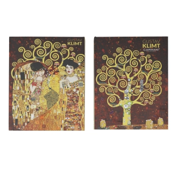 Kpl. 3 pudełek na magnes - G. Klimt, Drzewo życia (CARMANI)