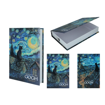 Pudełko ozdobne na magnes - Inspirowane twórczością V. van Gogh (CARMANI)