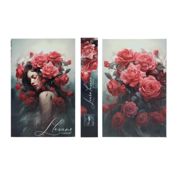 Pudełko ozdobne na magnes - L. Lozano, Lady`s Floral Symphony (CARMANI)