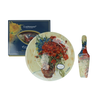 Talerz dekoracyjny z łopatką - V. van Gogh,  (CARMANI)