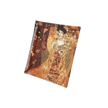 Talerz dekoracyjny - G. Klimt, Adela 25x25cm