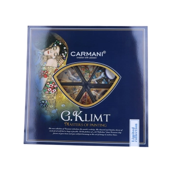 Talerz dekoracyjny - G. Klimt, 6 części (mix 6 wzorów)