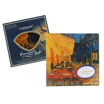 Talerz dekoracyjny - V. van Gogh, Taras kawiarni w nocy (CARMANI)