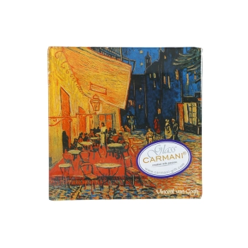 Talerz dekoracyjny - V. van Gogh, Taras kawiarni w nocy (CARMANI)