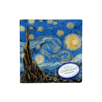 Talerz dekoracyjny - V. van Gogh, Gwiaździsta noc (CARMANI)