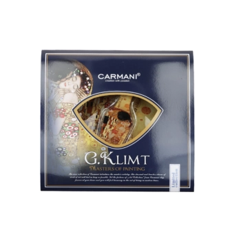 Talerz dekoracyjny z łopatką - G. Klimt, Pocałunek