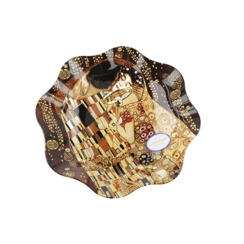 Talerz dekoracyjny - G. Klimt, Pocałunek
