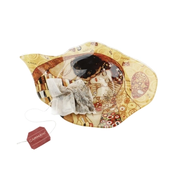 Teabag - G. Klimt, Pocałunek