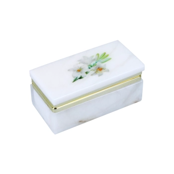 Kasetka alabastrowa prostokątna 8x4cm
