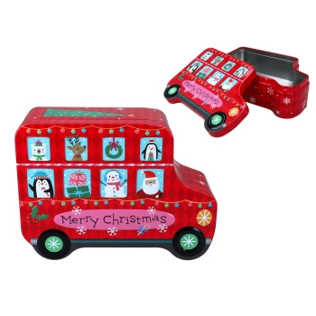 Puszka świąteczna - Świąteczny autobus