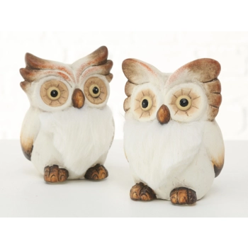 Figurka ceramiczna - Sowa Phileas (wzór do wyboru)