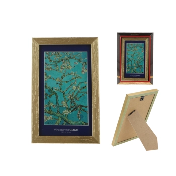 Obrazek - V. van Gogh, Kwitnący migdałowiec, srebrny (CARMANI)