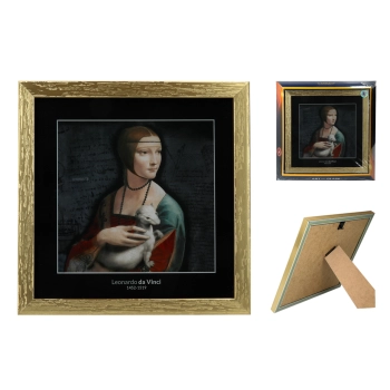 Obrazek - L. da Vinci, Dama z łasiczką (CARMANI)