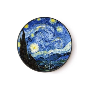 Obrazek okrągły - V. van Gogh, Gwiaździsta Noc (CARMANI)