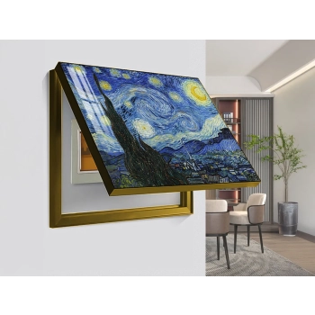 Obrazek/skrzynka maskująca, V. van Gogh, Gwiaździsta Noc.
