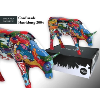 CowParade: Harrisburg 2004, Brenner Mooters, autor: Kelly Ross.