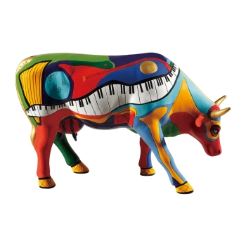 Cowparade Austin 2011, Moosicowly Speaking, autor: Robin Tripaldi.