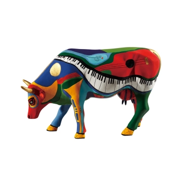 Cowparade Austin 2011, Moosicowly Speaking, autor: Robin Tripaldi.