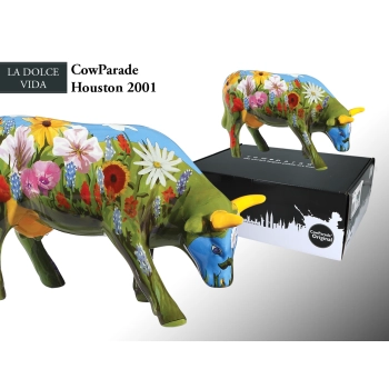 CowParade Houston 2001, La Dolce Vida, autor: Suzanne E. Sellers.