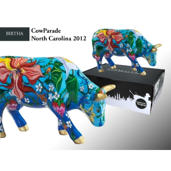 CowParade North Carolina 2012, Birtha, autor: Andria Linn.
