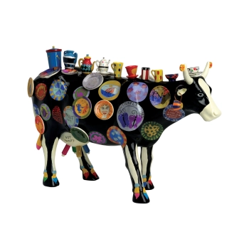 CowParade Houston 2001, The Moo Potter, autor: Meredith McCord.