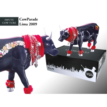 CowParade Lima 2009, H@ute Cow-ture, autor: Jose Miguel Valdivia.