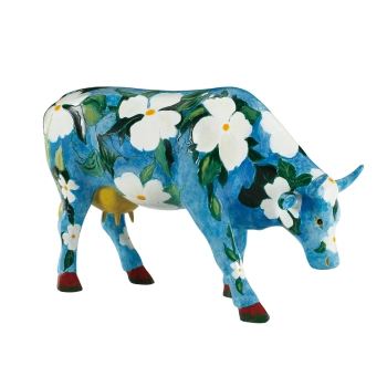 CowParade North Carolina 2012, Cowalina Dogwood, autor: Molly Brown Roberts.
