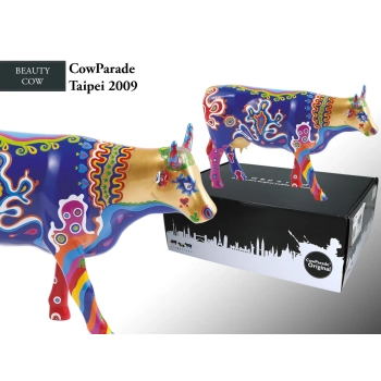 CowParade Taipei 2009, Beauty Cow, autor: Hung, Yi.