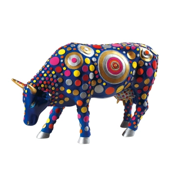 CowParade North Carolina 2012, Cowpernicus, autor: Elizabeth Janeway Hallyburton.