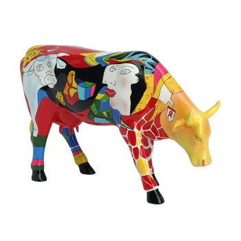 CowParade Johannesburg 2005, Homage to Picowso's African Period, autor: Annalie Dempsey.