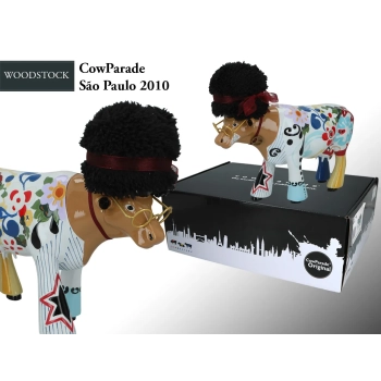 CowParade Sao Paulo 2010, Wooodstock, autor: Cristina Campana.