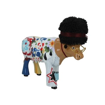 CowParade Sao Paulo 2010, Wooodstock, autor: Cristina Campana.