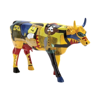 CowParade Houston 2001, Artcow, Picasso, autor: Clear Lake High School.