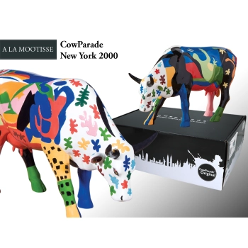 CowParade New York 2000, A La Mootisse, autor: Aim?e Esposito & Mary Louise Gladstone.