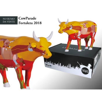 CowParade Fortazela 2018, No Rumo Da Vente, autor: Fernando Franca.