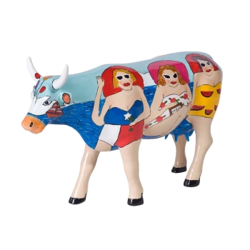 CowParade Houston 2001, Lait Triporteur, autor: Janice Joplin