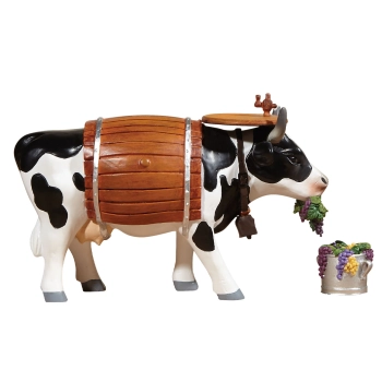 CowParade San Luis Obispo 2017, Clarabelle the Wine Cow, autor: Ken & Rod Gouff
