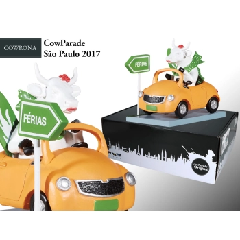 CowParade Sao Paulo 2017, Cowrona, autor: Andre Ortiz