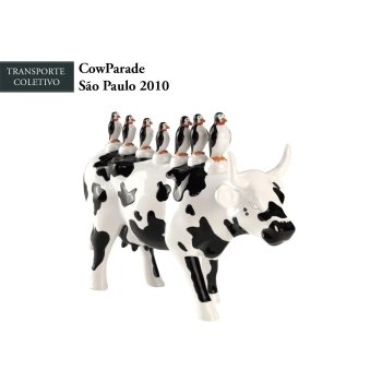 CowParade 2005, Transporte Coletivo, autor: Angeli