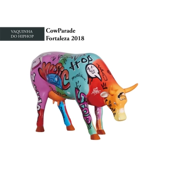 CowParade Fortaleza 2018, Vaquinha do HipHop, autor: Vidal