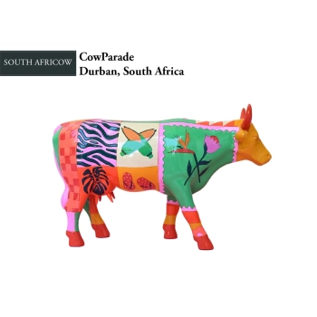 CowParade, Durban, South Africow, autor: Keegan Crawford
